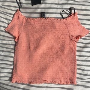 Off the shoulder sexy crop top